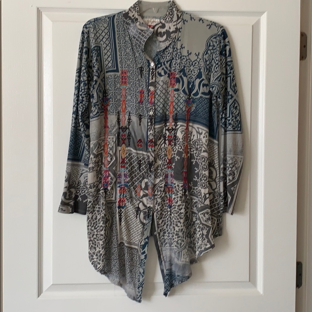 Johnny Was blouse Biya - Picture 2 of 6